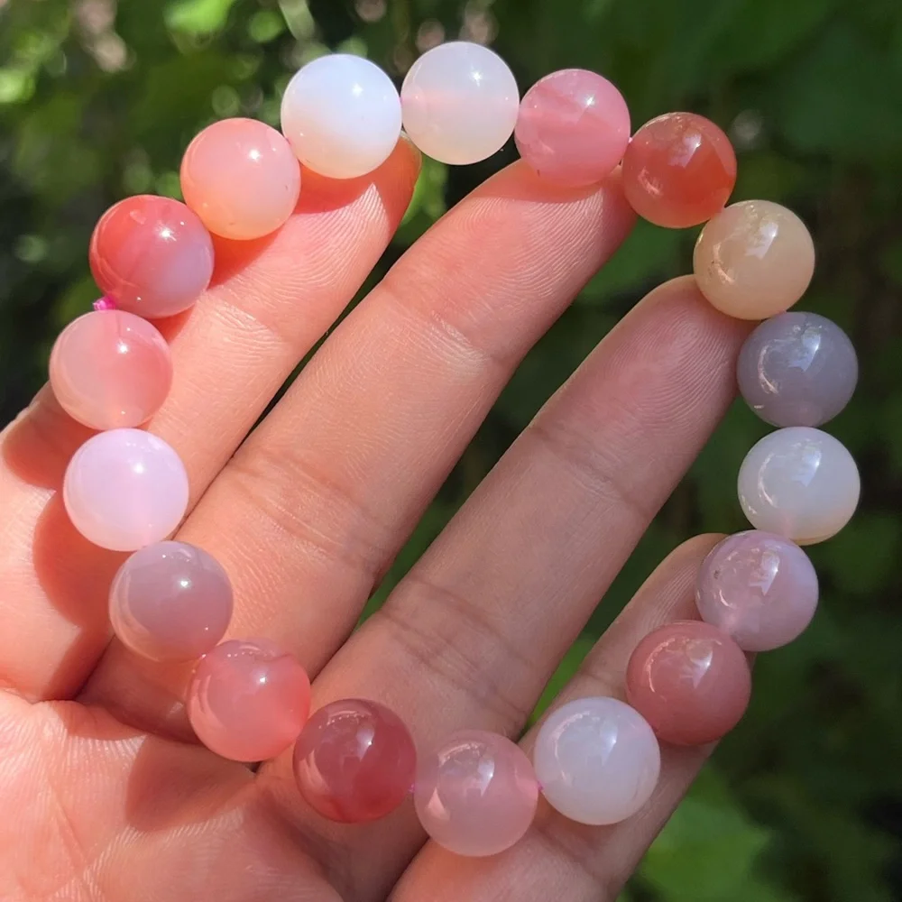 11mm stretchable yanyuan agate‎ bracelet